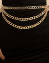 Metal Triple-Layered Chain Belt