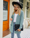 Long Sleeve Pocketed Cardigan