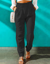 High Waist Joggers with Pockets