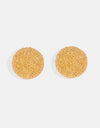 Gold-Plated Geometric Stud Earrings