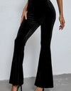 High Waist Flare Leg Pants