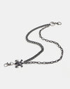 Treasure Point Shape Double Layer Alloy Belt