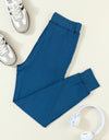 Drawstring Joggers with Pockets