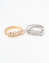 Knot Buckle Metal Belt