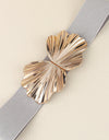 Zinc Alloy Buckle Elastic Belt