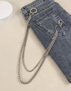 Double-Layered Metal Chain Belt