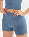 Slim Fit Wide Waistband Sports Shorts