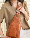 Adored Take A Trip PU Leather Sling Bag