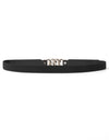 Zinc Alloy Buckle Elastic PU Belt