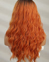 13*2" Lace Front Wigs Synthetic Long Wave 24" 150% Density
