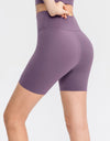 Wide Waistband Sports Shorts