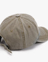 Distressed Washed Adjustable Baseball Cap