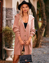 Dropped Shoulder Long Sleeve Cardigan