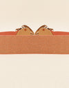 Zinc Alloy Buckle Elastic Belt