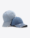 Distressed Adjustable Baseball Cap