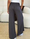 Double Take Full Size Smocked Wide Waistband Wide Leg Pants