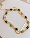 Alloy Double-Layered Bracelet