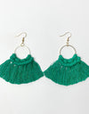 Fringe Detail Dangle Earrings