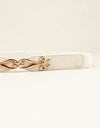 Alloy Buckle Elastic Belt