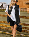 Button Down Denim Vest