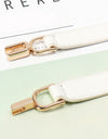 Alloy Buckle Elastic Belt