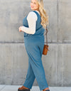 Double Take Full Size Sleeveless Straight Jumpsuit