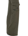 Mid Waist Pants with Pockets