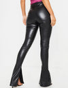 High Waist Slit Pants