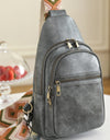 Adored It's Your Time PU Leather Sling Bag