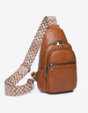 Adored It's Your Time PU Leather Sling Bag