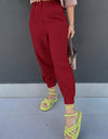 High Waist Cropped Pants