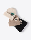 HAPPY Contrast Beanie