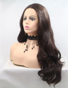 13*3" Lace Front Wigs Synthetic Long Wavy 24" 130% Density
