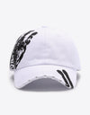 VIBRA Graphic Distressed Adjustable Baseball Cap