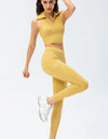 Full Size Slim Fit High Waist Long Sports Pants with Pockets