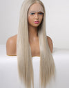 13*2" Lace Front Wigs Synthetic Long Straight 27" 150% Density