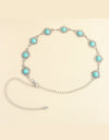 Vintage Turquoise Alloy Belt