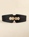 Alloy Buckle Elastic Belt