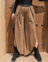 Plus Size Slit Wide Leg Pants