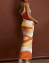 Spaghetti Strap Maxi Sweater Dress