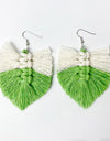 Fringe Detail Dangle Earrings