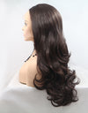 13*3" Lace Front Wigs Synthetic Long Wavy 24" 130% Density