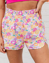 Printed High Waist Shorts