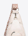 Adored Take A Trip PU Leather Sling Bag
