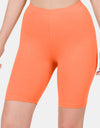 Zenana High Waist Bermuda Shorts