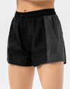 Color Block Drawstring Active Shorts