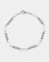 1.8 Carat Moissanite 925 Sterling Silver Bracelet