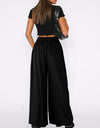 High Waist Wide Leg Pants