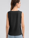 Notched Wide Strap Active Tank