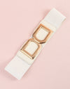 Double D Buckle PU Belt